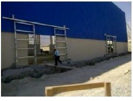 Industrial exterior works